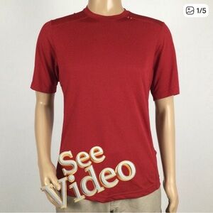 👛 (ANY 2/$40) LULULEMON Metal Vent Tech Short Sleeve Crew Neck Tee, Red